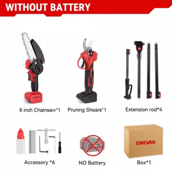 3 в 1 бесщеточный телескопический электрический столб бензопила электрические ножницы высокая ветка садовый электроинструмент для батареи 21 В 18 В