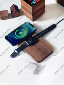 3-в-1 подходит для IPhone15 14 1312Pro MAX/iWatch Apple, мобильный телефон, часы, гарнитура, беспроводное устройство для быстрой зарядки