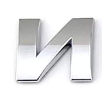 3D 25 мм высокий цириллический русский алфавит хромированная дверь буквенный значок автомобильная наклейка наклейка автомобильные аксессуары украшения