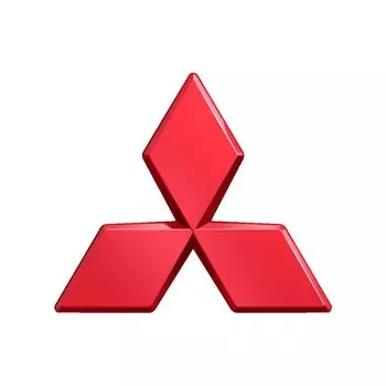 3D ABS автомобильная передняя решетка багажника, эмблема, наклейка для Mitsubishi Ralliart Lancer ASX Colt Pajero Outlander Eclipse Delica EVO Grandis