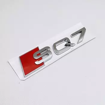 3D ABS черный логотип Audi SQ5 SQ3 SQ8 SQ7 эмблема буквы наклейка на задний багажник автомобиля значок наклейка для Audi SQ 3 5 7 8 авто Accrssorie