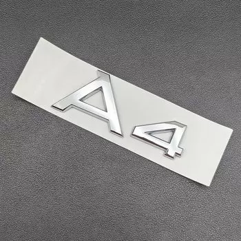 3d ABS хром черный логотип S Line эмблема на крыло наклейка на багажник автомобиля значок для Audi A1 A2 A3 A4 A5 A6 A7 A8 буквы наклейка аксессуары