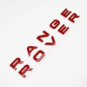 3D ABS логотип черный Range Rover буквы эмблема автомобиля передний капот задний значок для Range Rover Sport L320 L322 Evoque Velar аксессуары