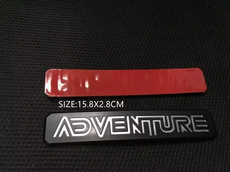 3D ABS пластик для RAV4 2019-2021 Adventure TRD OFF ROAD, задняя затемняющая эмблема, аксессуары