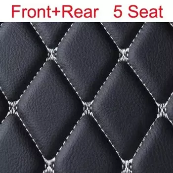 3D Автомобильные Коврики под заказ для Mercedes Benz GLE 5 Seat 7 Seat GLE Coupe аксессуары для интерьера из искусственной кожи