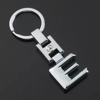 3D автомобильный брелок для ключей, металлический брелок для Mercedes Benz AMG C D E S W204 W205 W203 W211 W212 W213 W201 W210 W124 W126, кольца для ключей от автомобиля