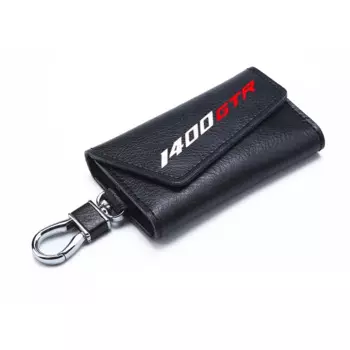 3D брелок для ключей из воловьей кожи, коллекционный брелок для ключей KAWASAKI GTR 1400 GTR1400/конкурс, логотип мотоцикла, брелок для ключей