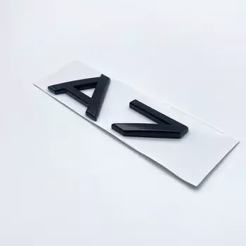 3d-буквы, цифры, эмблема для Audi A1, A3, A4, A5, A6, A7, A8, Q2, Q3, Q5, Q7,Q8, значок на крышку багажника автомобиля, логотип, наклейка, хром, глянцевый, черный