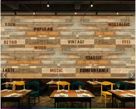 3d деревянные обои под заказ, искусственные деревянные обои под дерево для парикмахерской, гостиной, дивана, фоновые обои для домашнего декора