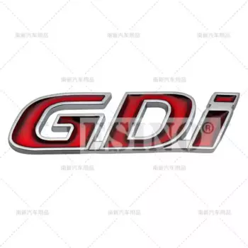 3D GDi Автомобильный багажник, цинковый сплав, клейкий значок, эмблема, задний багажник, клейкий значок для Hyundai Sonata IX35 Tucson Elantra