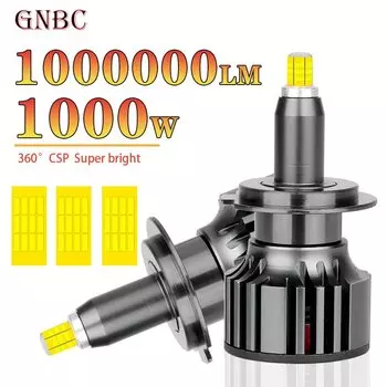 3D H7 Светодиодная автомобильная фара Canbus Super Mini H8 H11 Противотуманные фары 9006 Hb4 9005 Hb3 9012 Hir2 Led 360 plug and play Автолампы