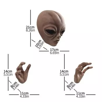 3D инопланетянин из ПВХ