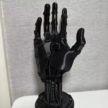 3D Киберпанк Робот Кронштейн