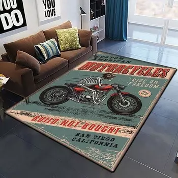 3D ковер мотоцикл