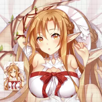 3D коврик для мыши Yuuki Asuna с изображением аниме меча из Интернета