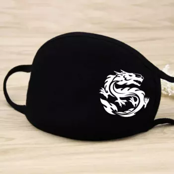 3D креативная маска с забавным принтом для улицы, хлопковый материал, маска для рта, фильтр, ветрозащитные маски, моющаяся многоразовая маска для лица