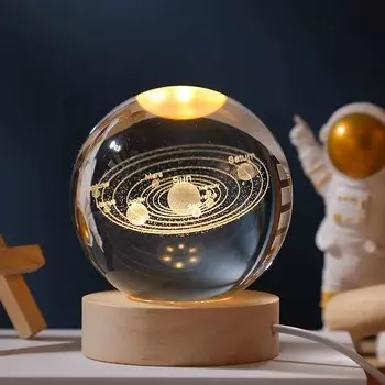3D Кристальный Ночник