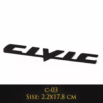 3D металлическая эмблема IVtec с буквой, наклейка, Стайлинг автомобиля для Honda Civic, логотип автомобиля, задний хвост, багажник, наклейки, автоаксессуары