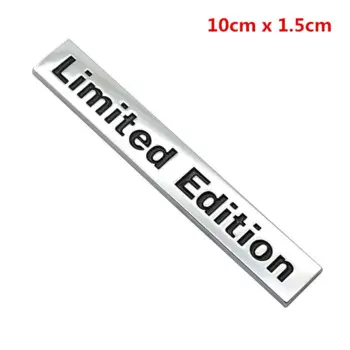 3D металлическая эмблема LIMITED EDITION, автомобильная наклейка, универсальная наклейка для BMW Audi Honda Kawasaki Suzuki Opel Hyundai Ford