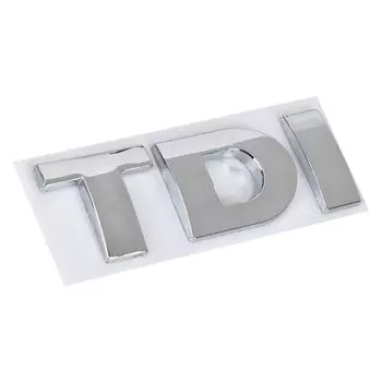 3D Металлическая Наклейка Volkswagen Golf JETTA PASSAT MK4 MK5 MK6, Светоотражающая Турбо-эмблема, Значок Прямого Впрыска