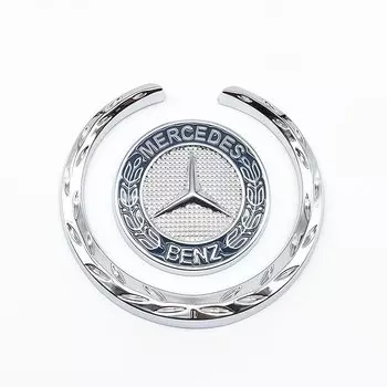 3D металлические наклейки, эмблема автомобиля, значок на боковое окно, аксессуары для Mercedes-Benz AMG W108 W124 W126 W140 W168 W169 W176 W177