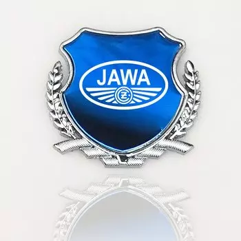 3D металлические наклейки для скутера с ушками пшеницы, мотоциклетные наклейки, боковые наклейки для Blata Cezet Cezeta CZ Jawa 300 CL Perrak RVM 650 250