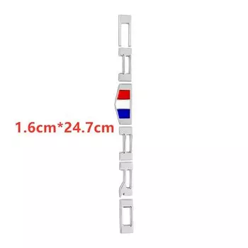 3D металлические наклейки на крыло автомобиля, наклейка на задний багажник, значок для Camaro, буквенная эмблема, наклейки, аксессуары для украшения кузова автомобиля