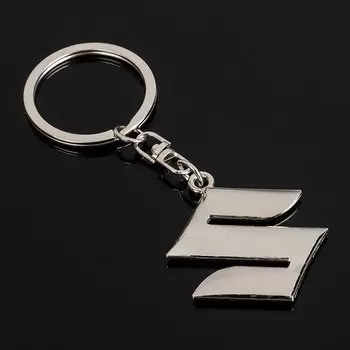 3D металлический брелок с эмблемой автомобиля для Suzuki Grand Swift SX4 Jimny Vitara Baleno, брелок для ключей, украшение, кулон, автоаксессуары