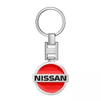 3D металлический брелок с логотипом автомобиля, брелок для ключей, аксессуары для интерьера автомобиля для Nissan Nismo Almera Tiida Juke Teana Qashqai 350Z 370Z GTR