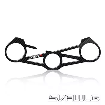 3D мотоциклетный карбоновый верхний тройной колпак, защитная наклейка, чехол для Kawasaki ZX6R ZX-6R ZX 636 2009-2016