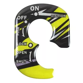 3D наклейка для переключателя ключей мотоцикла и наклейка для Honda SCR 110 Today 100 JOY 125 украшения для скутера