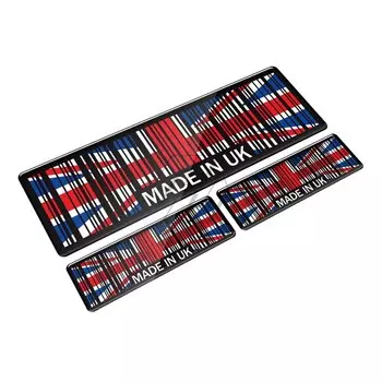 3D наклейка «Юнион Джек», сделано в Франции, Японии, США, Великобритании, Италии, Германии, наклейка на бак мотоцикла, универсальная для мото, автомобильные наклейки на хвост