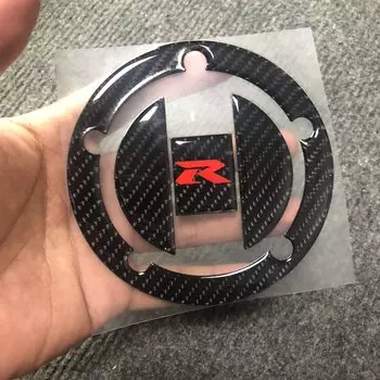 3D наклейка на крышку топливного бака из углеродного волокна для Suzuki GSXR GSX-R 600 750 1000 GSX1300R SV1000 SV650, гоночная наклейка на мотоцикл