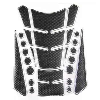 3D наклейка на прокладку топливного бака мотоцикла, наклейка для Honda, SUZUKI, YAMAHA, Malaguti, KTM, TVS, Dominar, Pulsar, аксессуары