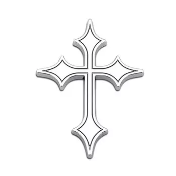 3D наклейка с христианским крестом, автомобильная Эмблема Логотип, стикер для автомобиля, грузовика, автомобиля, велосипеда, Иисуса религиозного