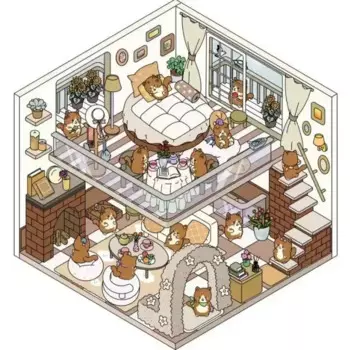 3D наклейки для ландшафта Pelsone