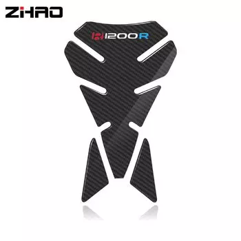 3d-наклейки из углеродного волокна для мотоцикла, топливного бака, защитная накладка, наклейки для BMW R1200R R1200 R