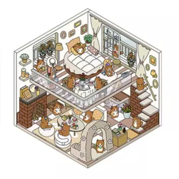 3D наклейки Merry Christmas Cute Animals