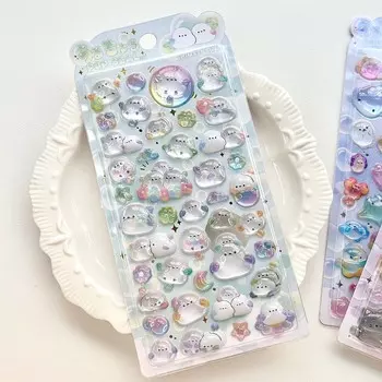 3D наклейки мультфильм