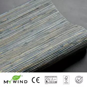 3D-обои с рисунком природного ландшафта, декоративные обои черного цвета 2019 MY WIND Grasscloth, обои с морской травой