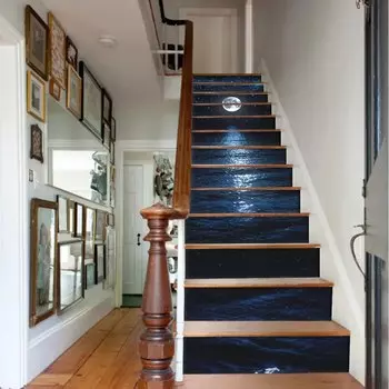 3D пейзажная наклейка для лестницы BOUSSAC ПВХ