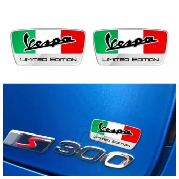 3D наклейка на скутер из смолы для Vespa GTS 250 300 300ie Sprint Primavera 50 125 150, итальянские наклейки ограниченного выпуска