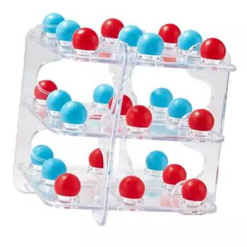 3D Tic TAC Toe Party Favor Крытая игра Новинка Портативная интерактивная игрушка для родителей и детей Игрушка-головоломка для детей Взрослые Девочки Мальчики