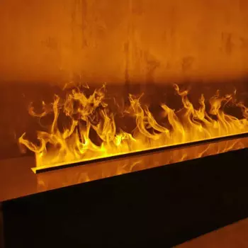 3D увлажнитель для камина, 120 см
