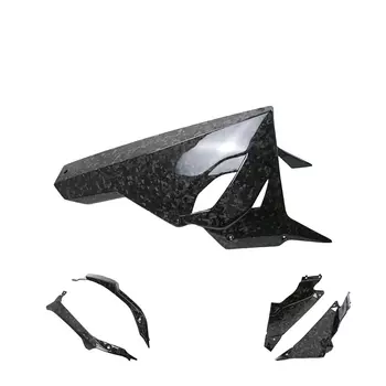 3K полностью из чистого углеродного волокна, поддон для тела мотоцикла, нижний обтекатель для BMW S1000RR 2020 + M1000RR AKRAPOVIC версия