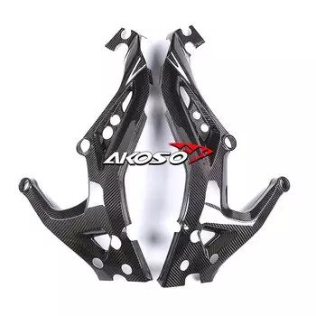 3K полностью сухие чехлы из углеродного волокна для рамы мотоцикла Обтекатели для Yamaha MT09 FZ09 2017 2018 2019