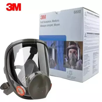 3M 6800 Распыляющий респиратор Противогаз Промышленный химический анфас противогаз Безопасный рабочий фильтр Пылезащитная полнолицевая маска Replac