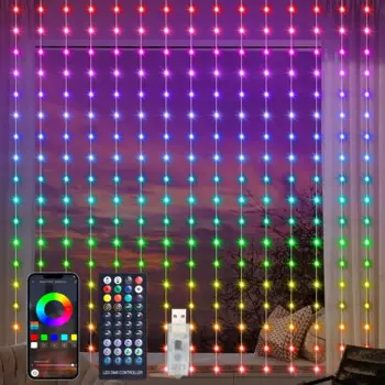 MtReal светодиодные занавески RGB