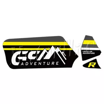 3M мотоциклетная рукоятка с вращающимся валом, наклейка, стикер, аксессуары для Motorrad R1200GS/GSAdv13-18 R1250GS/Adv19-22, тройная черная