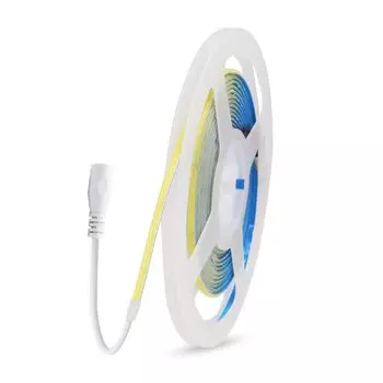 3mm Ultra Thin COB LED Strip Light 5V 12V 320 LEDs/m High Density Flexible Tape Ribbon White/Ice Blue/Pink/Red RA90 Led Lights